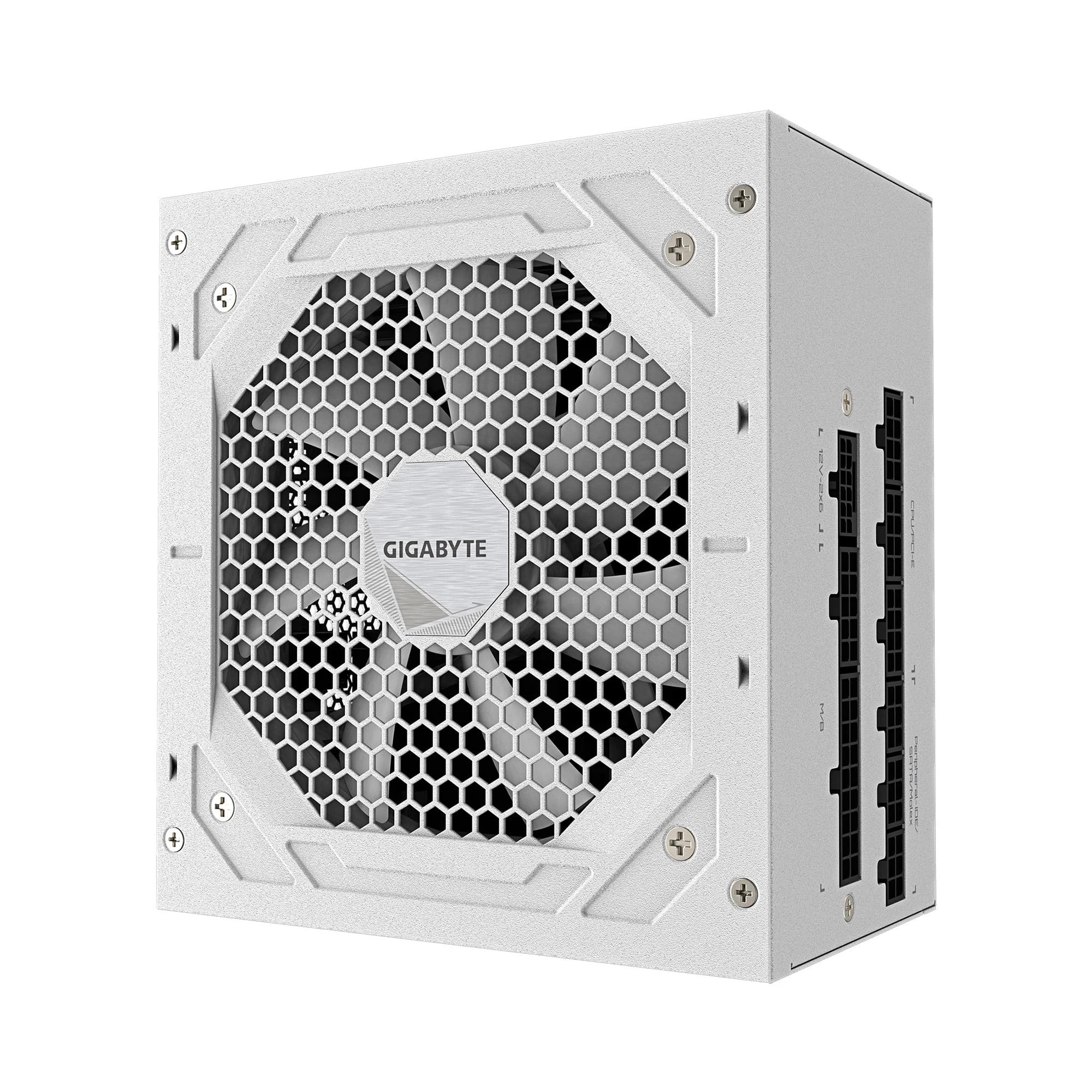 Nguồn PC GIGABYTE UD750GM PCIE 5.0 White - 80 Plus Gold - Full Modular - New