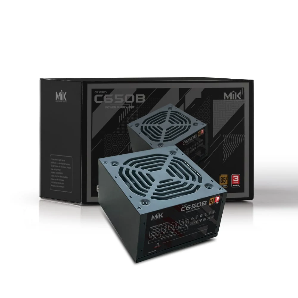 Nguồn PC MIK C650B - 80 Plus Bronze - Non Modular - New
