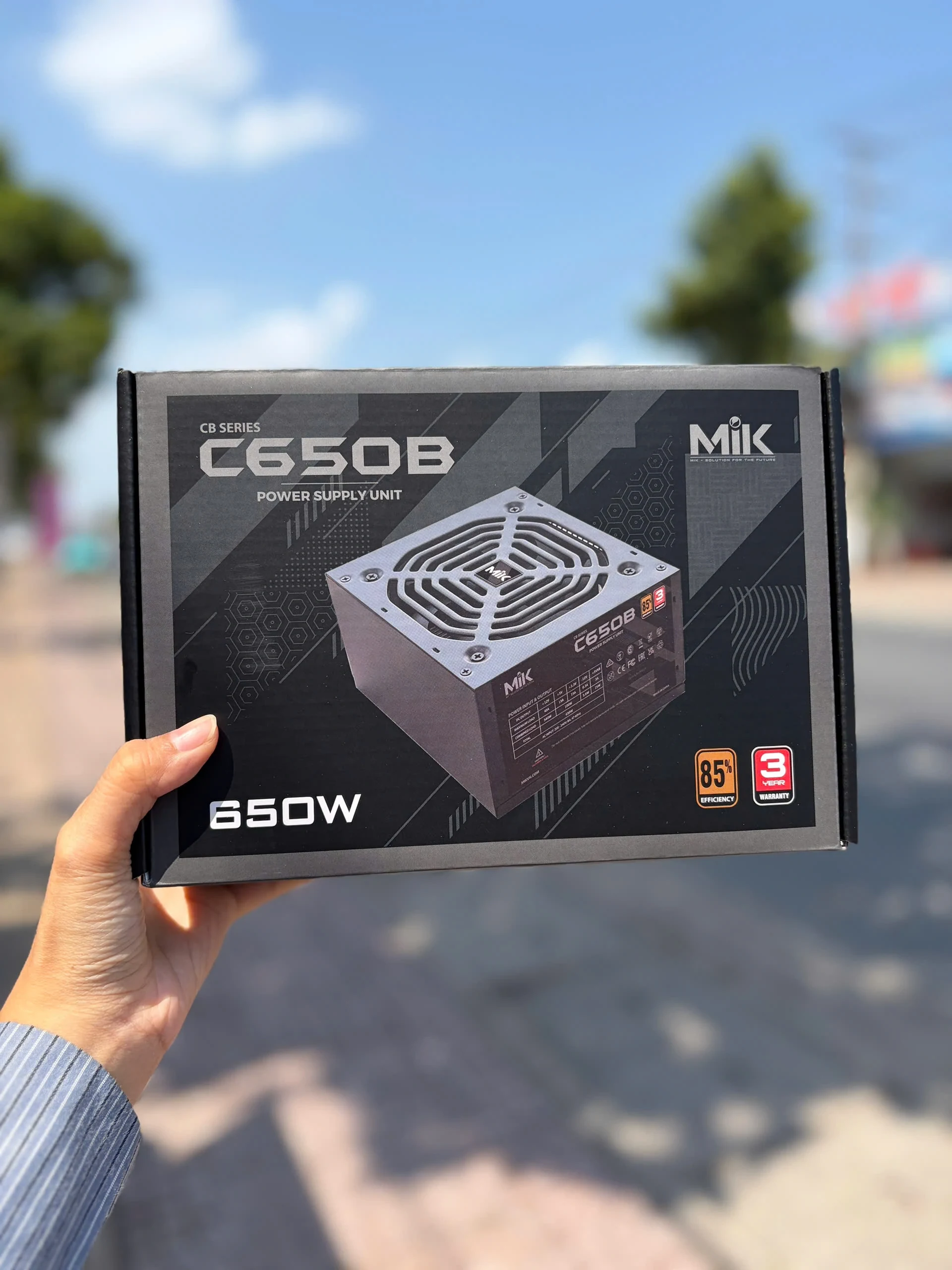 Nguồn PC MIK C650B - 80 Plus Bronze - Non Modular - New