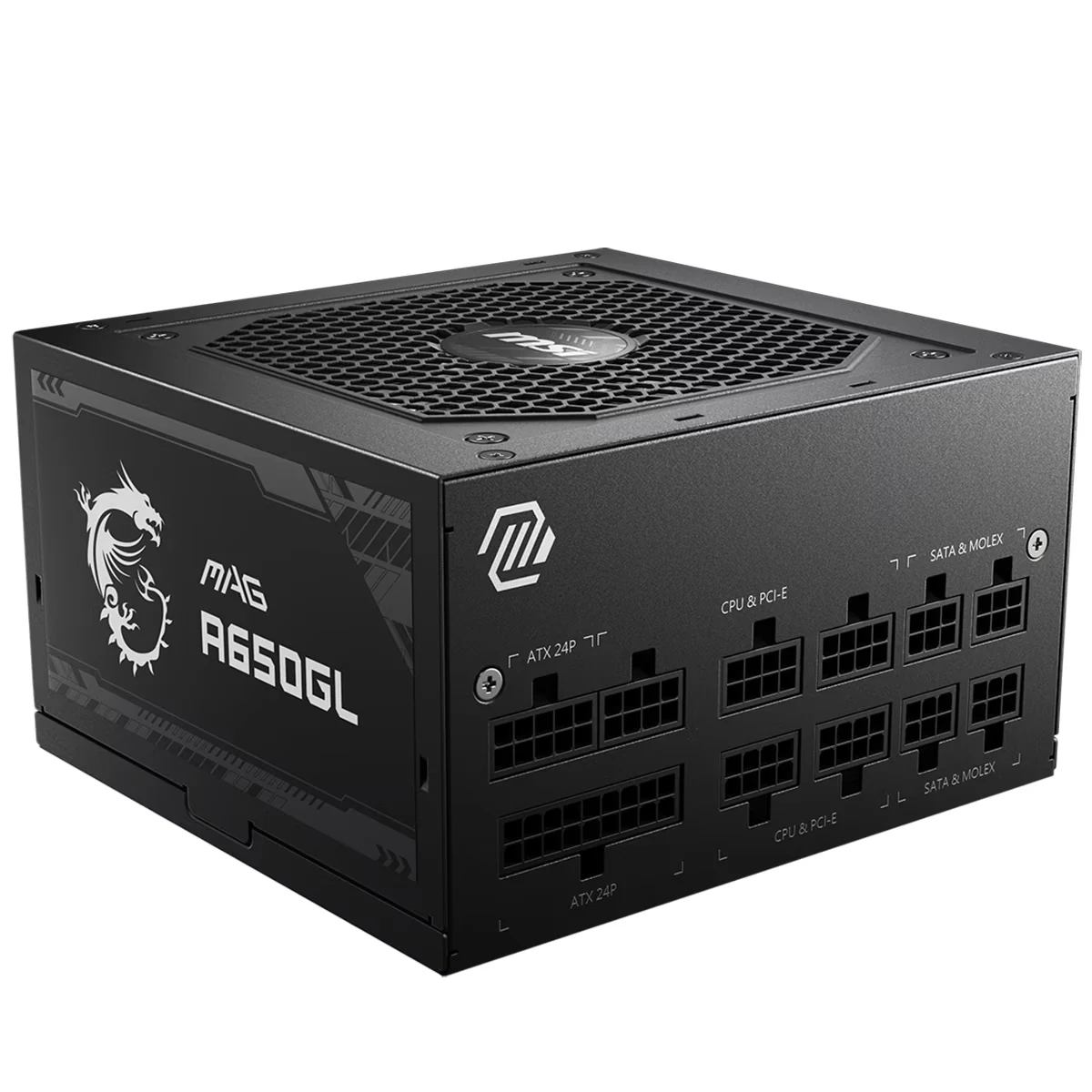 Nguồn PC MSI MAG A550BN - 80 Plus Bronze - Non Modular - New