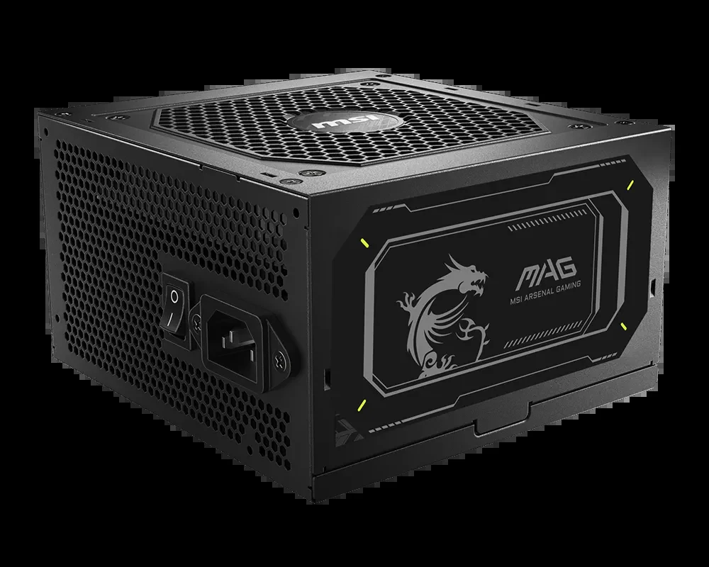 Nguồn PC MSI MAG A750GL PCIE5 - 80 Plus Gold - Full Modular - New