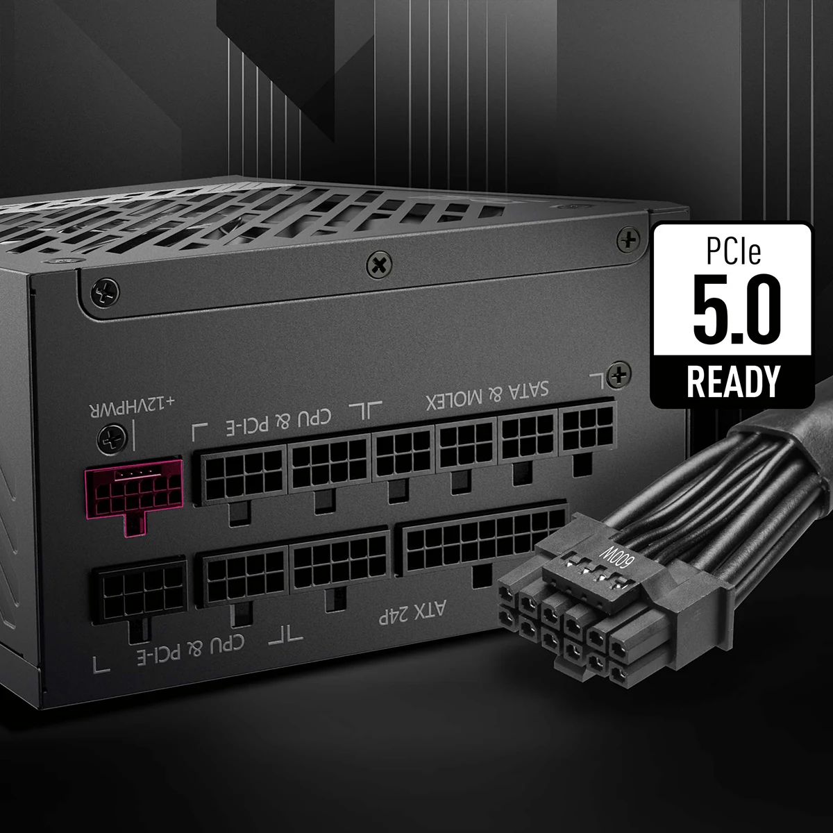 Nguồn PC MSI MPG A750G PCIE5 - 80 Plus Gold - Full Modular - New