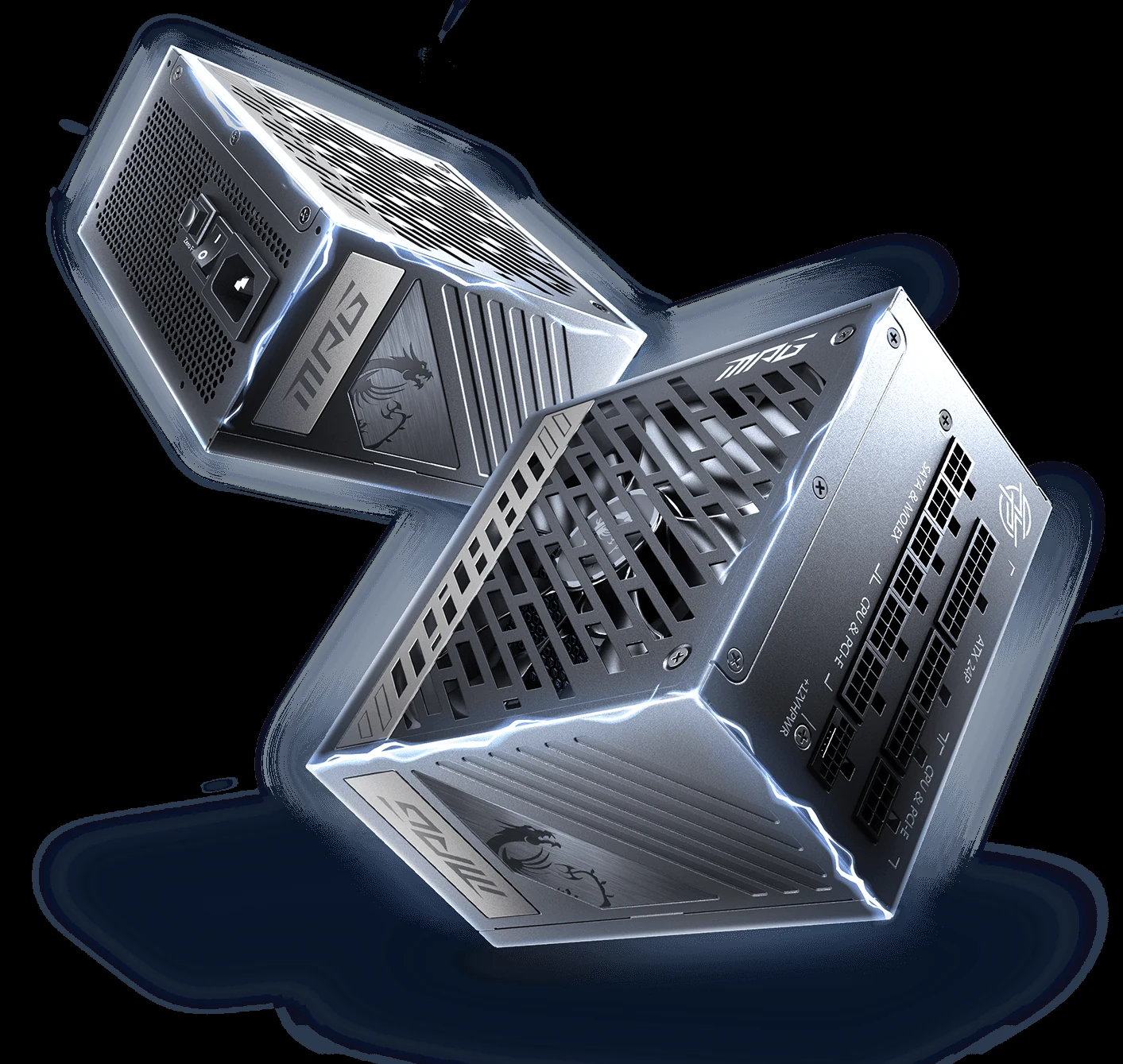 Nguồn PC MSI MPG A850G PCIE5 - 80 Plus Gold - Full Modular - New