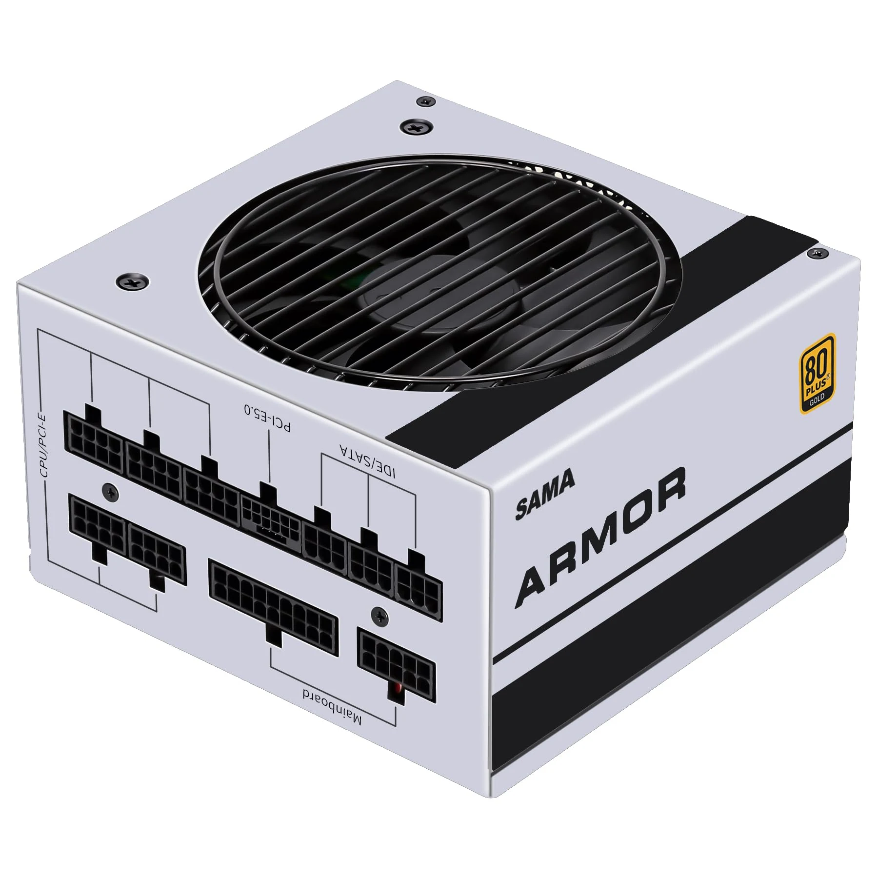 Nguồn PC SAMA Black Hole 650W - 80 Plus Gold - Full Modular - New