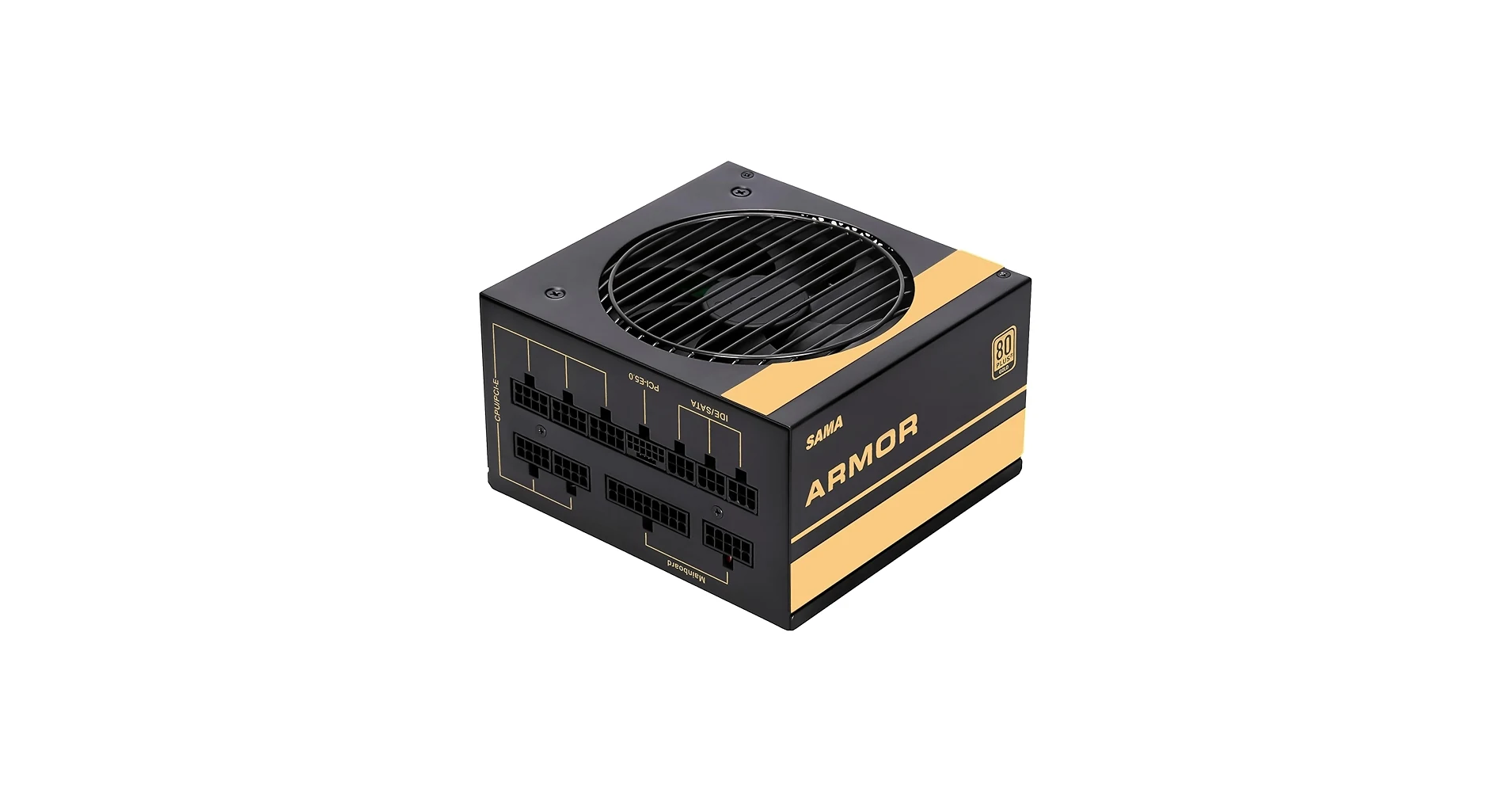 Nguồn PC SAMA Black Hole 750W - 80 Plus Gold - Full Modular - New