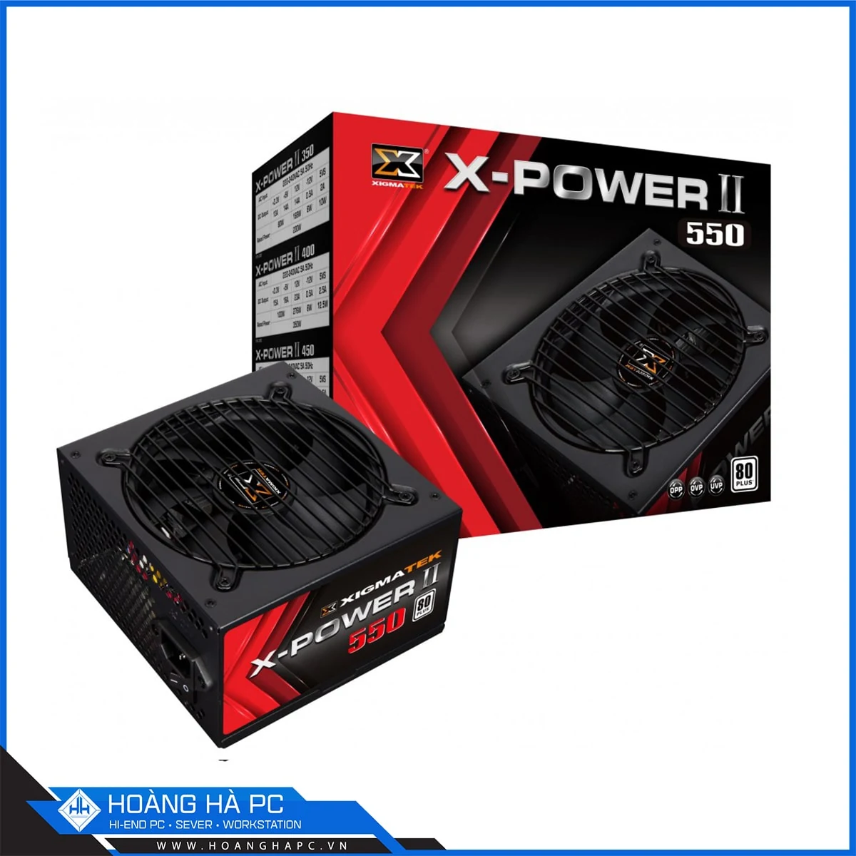 Nguồn PC SAMA X-Power 550W - 80 Plus White - Non Modular - New