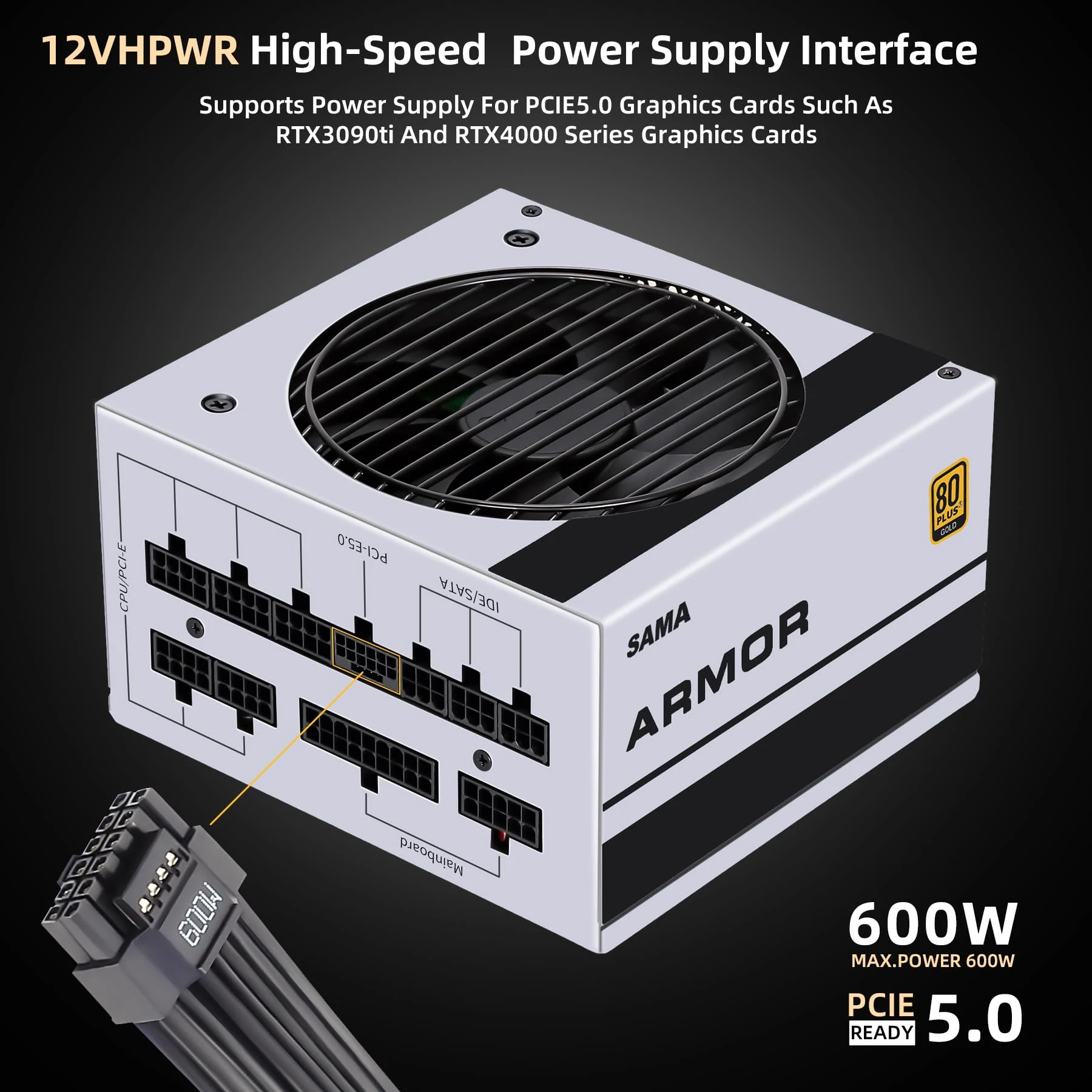 Nguồn PC SAMA X-Power 650W - 80 Plus White - Non Modular - New