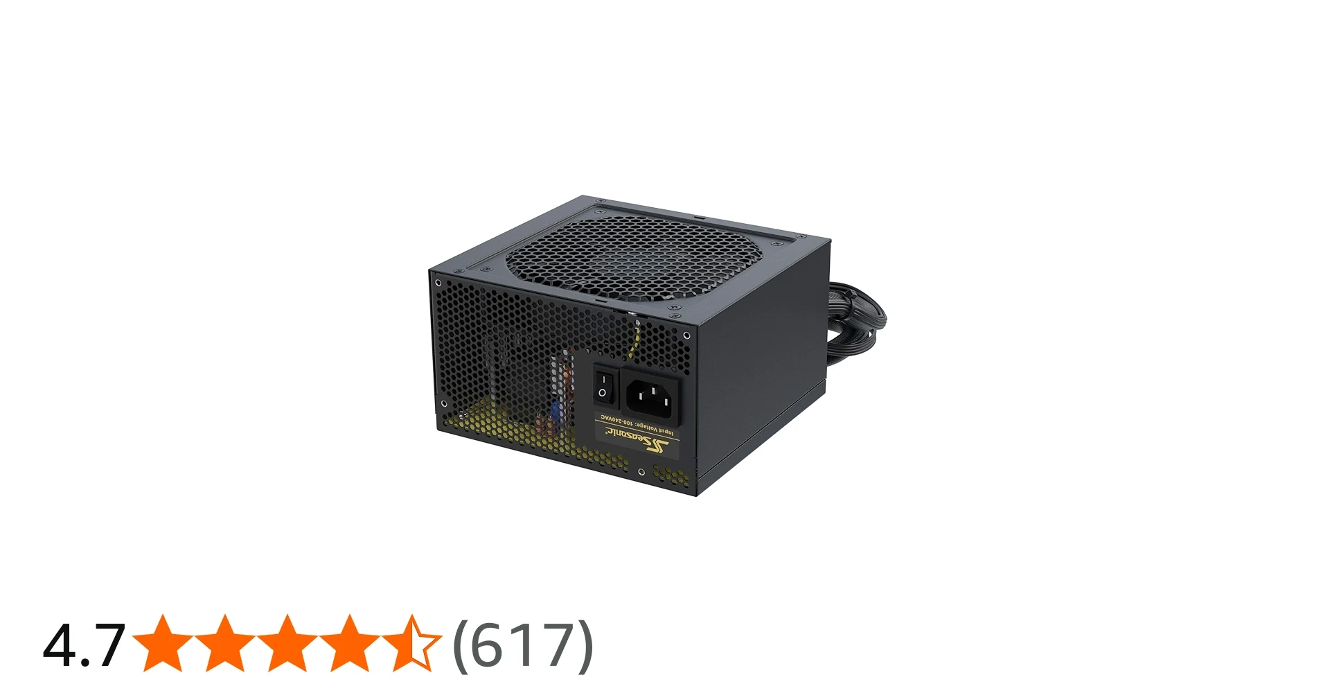 Nguồn PC Seasonic CORE GM 650W - 80 Plus Gold - Semi Modular - New
