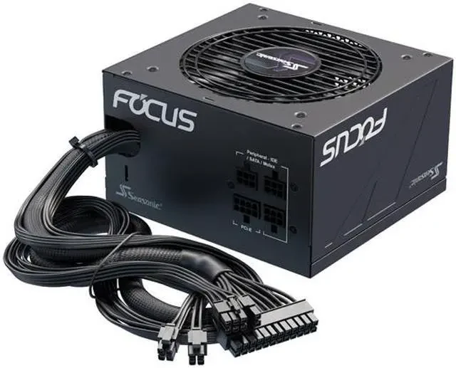 Nguồn PC Seasonic FOCUS GM 550W - 80 Plus Gold - Semi Modular - New