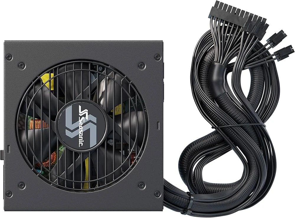 Nguồn PC Seasonic FOCUS GM 550W - 80 Plus Gold - Semi Modular - New