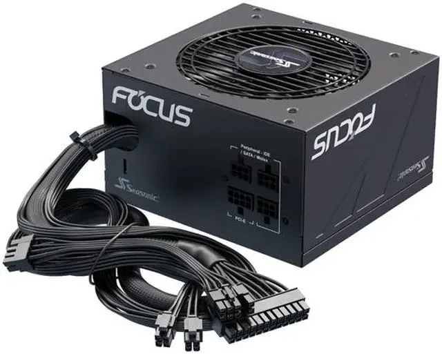 Nguồn PC Seasonic FOCUS GM 650W - 80 Plus Gold - Semi Modular - New