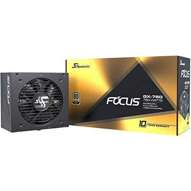 Nguồn PC Seasonic FOCUS GX 750W - 80 Plus Gold - Full Modular - New