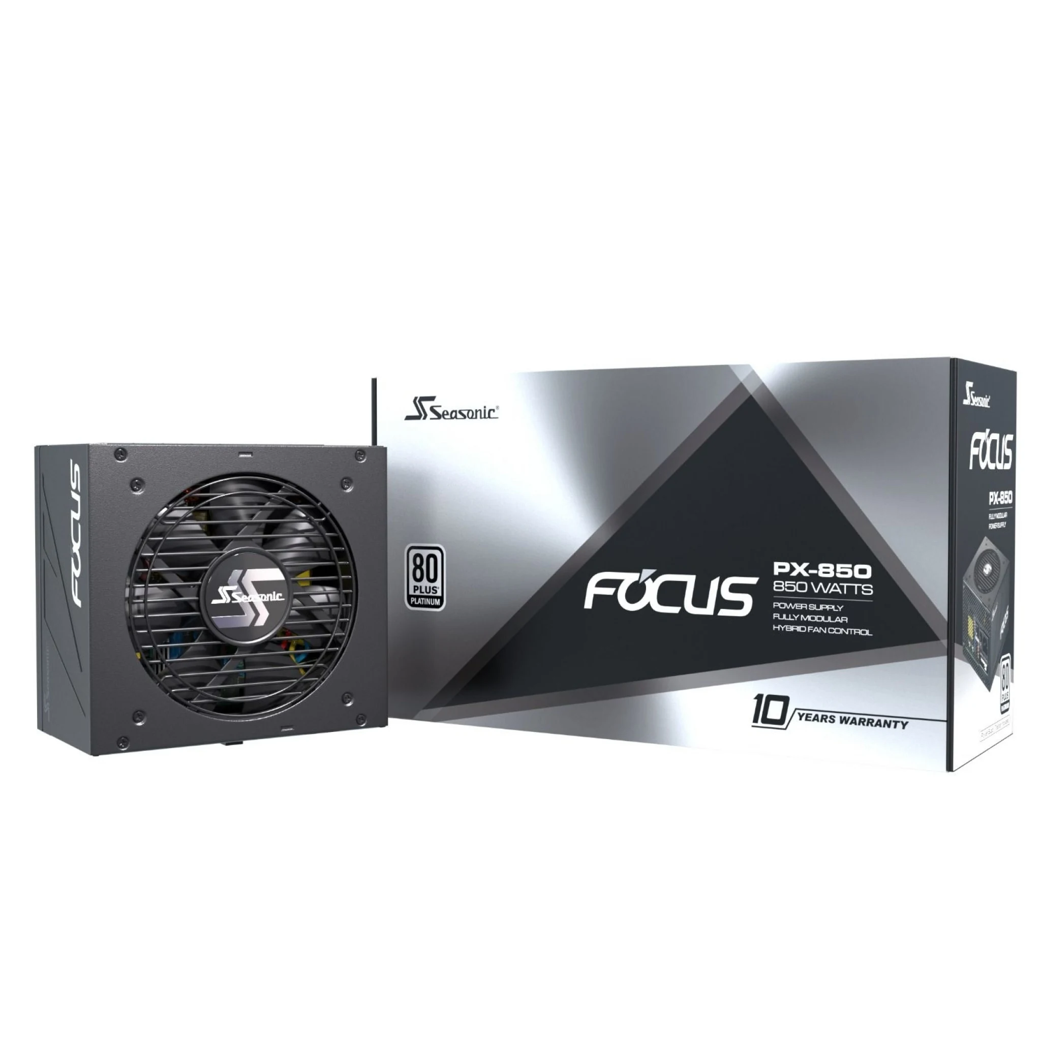Nguồn PC Seasonic FOCUS PX 850W - 80 Plus Platinum - Full Modular - New