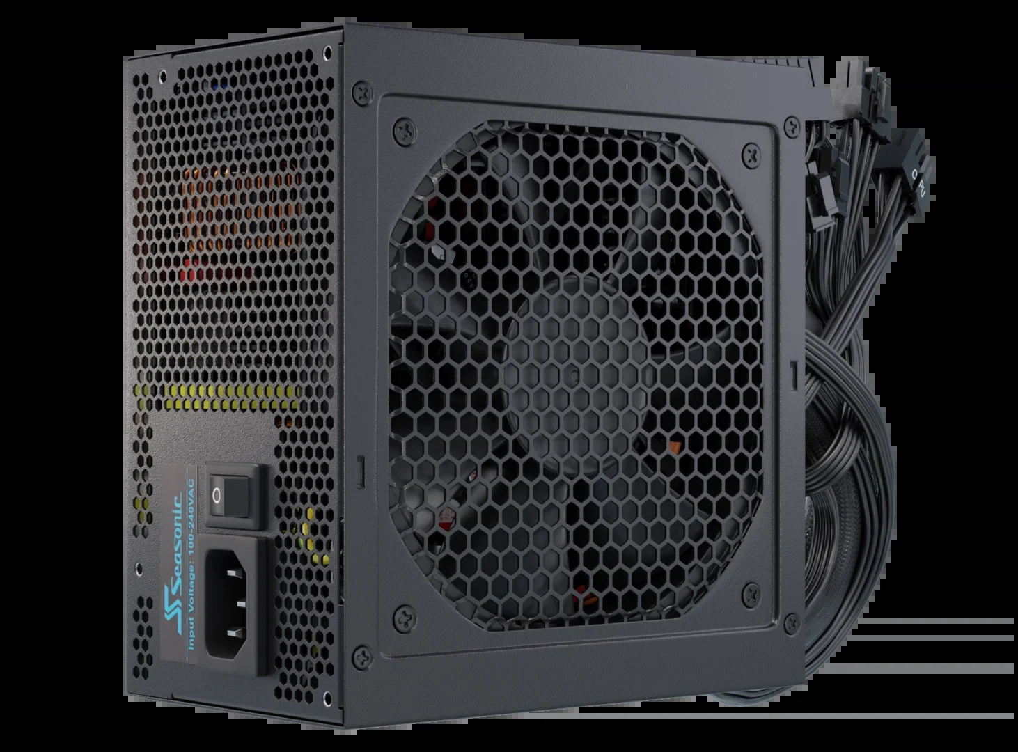 Nguồn PC Seasonic G12 GM 650W - 80 Plus Gold - Semi Modular - New