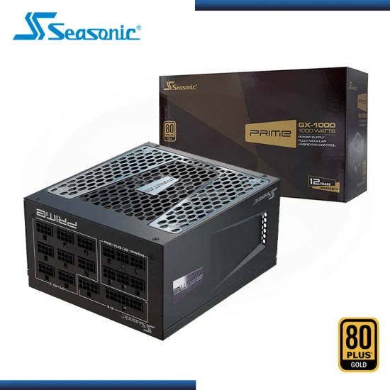 Nguồn PC Seasonic PRIME GX 1000W - 80 Plus Gold - Full Modular - New