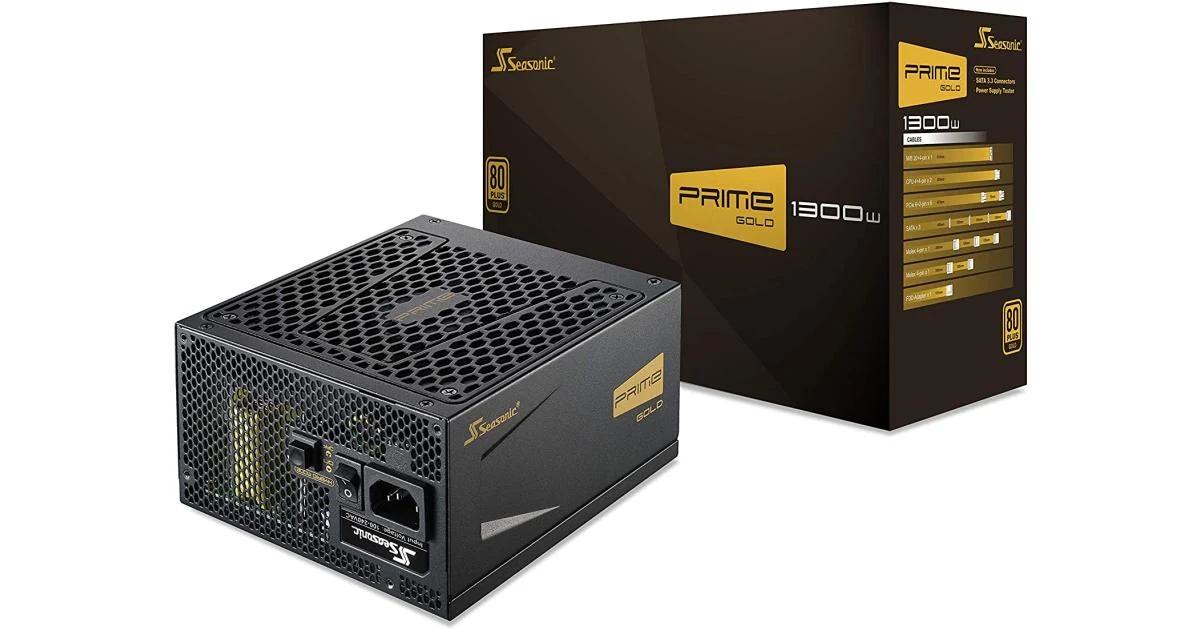 Nguồn PC Seasonic PRIME GX 1300W - 80 Plus Gold - Full Modular - New