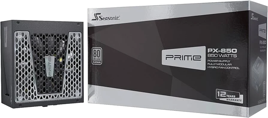 Nguồn PC Seasonic PRIME PX 850W - 80 Plus Platinum - Full Modular - New