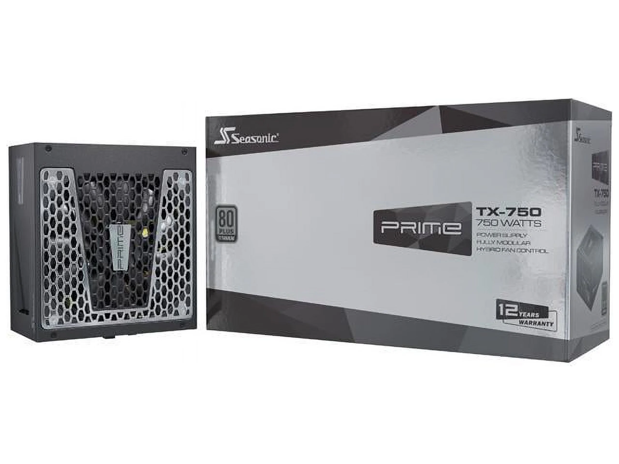 Nguồn PC Seasonic PRIME TX 750W - 80 Plus Titanium - Full Modular - New