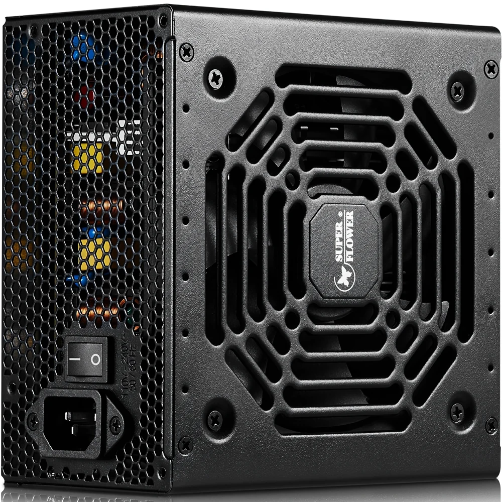 Nguồn PC Super Flower Bronze King ECO 650W - 80 Plus Bronze - Non Modular - New