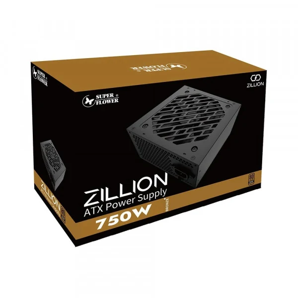 Nguồn PC Super Flower Bronze King ECO 750W - 80 Plus Bronze - Non Modular - New