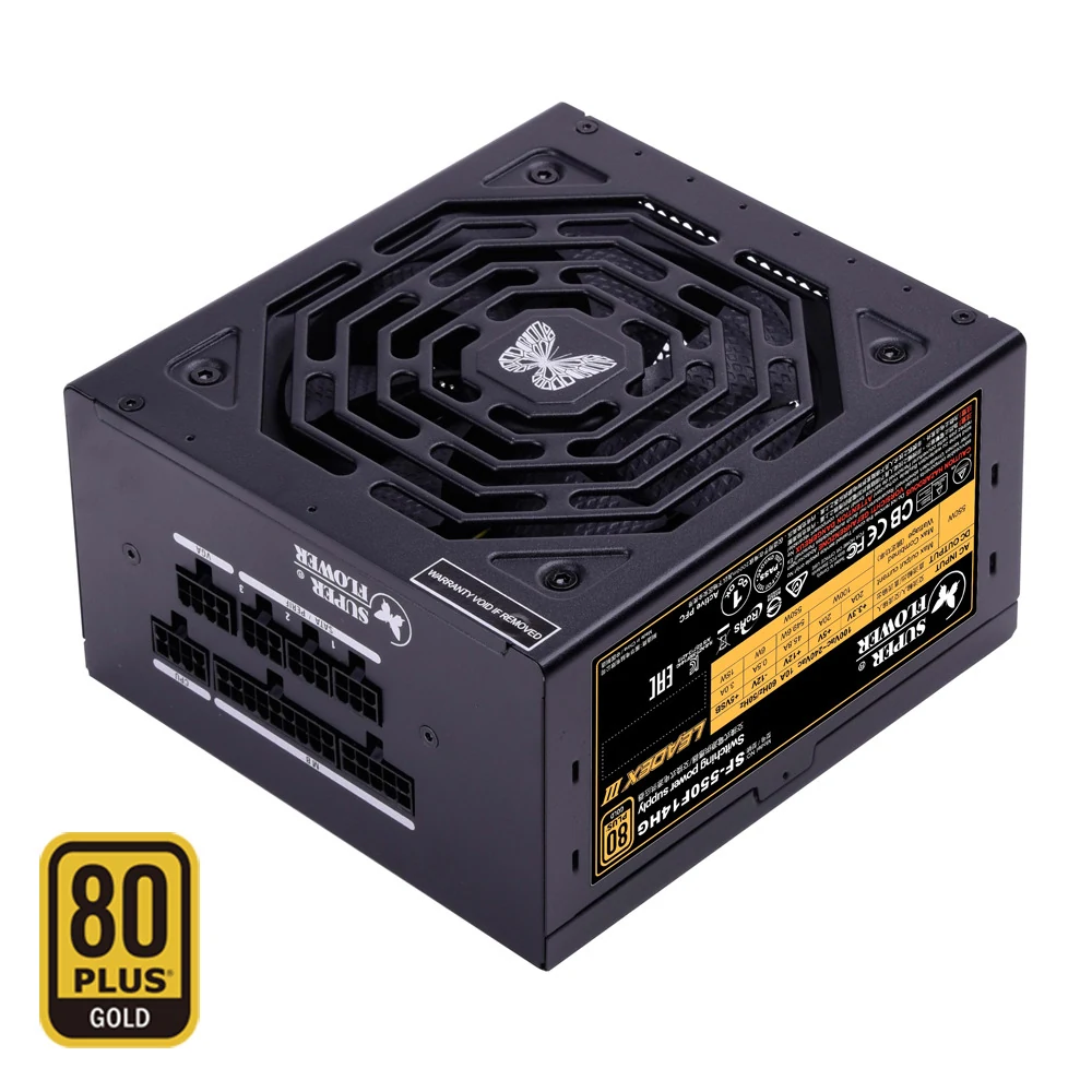 Nguồn PC Super Flower Leadex III Gold 550W - 80 Plus Gold - Full Modular - New