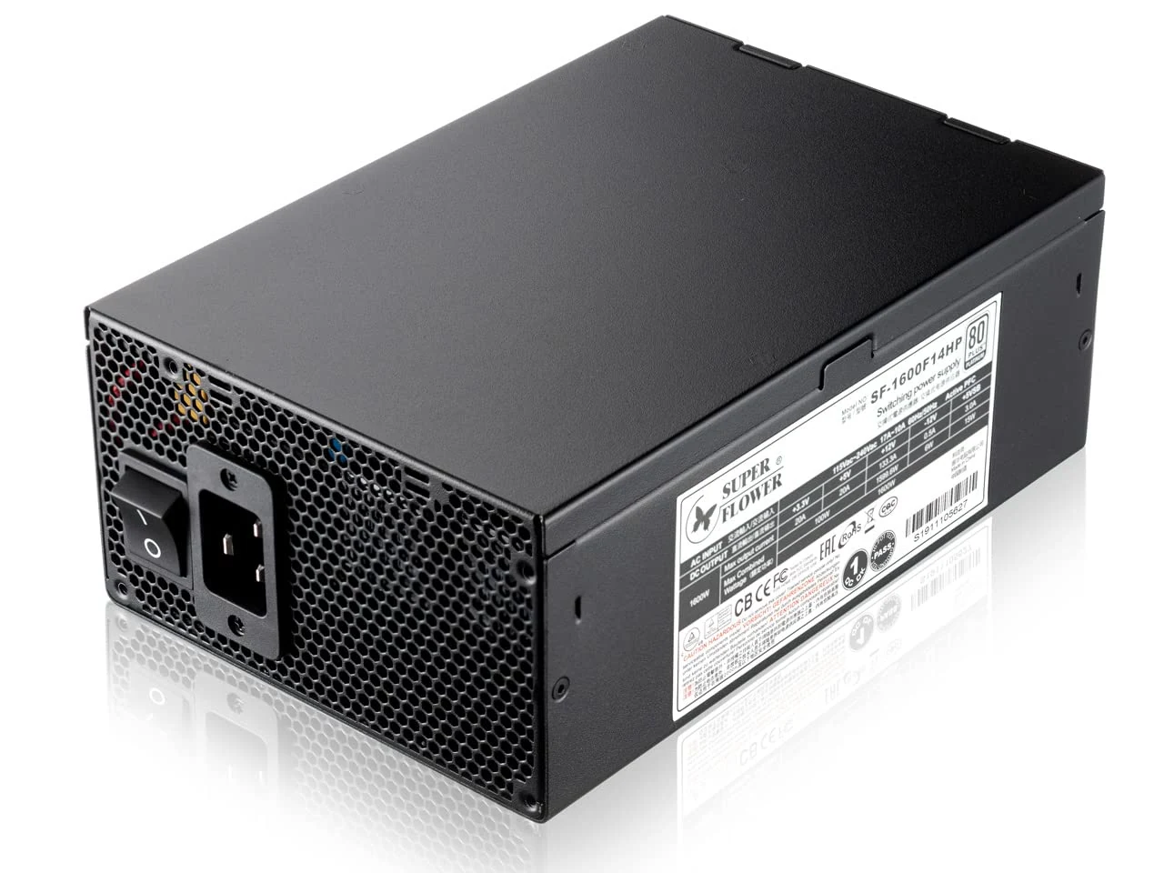 Nguồn PC Super Flower Leadex Platinum 1600W - 80 Plus Platinum - Full Modular - New