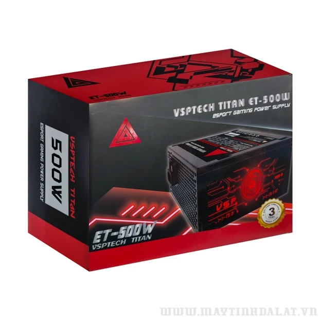 Nguồn PC VSP Titan ET-500W - Non Modular - New