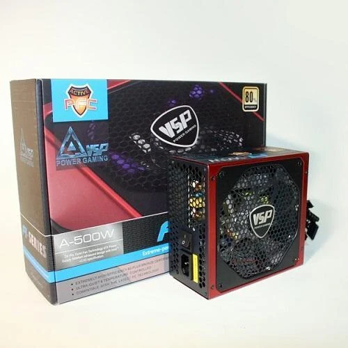 Nguồn PC VSP Vision 500W - Non Modular - New