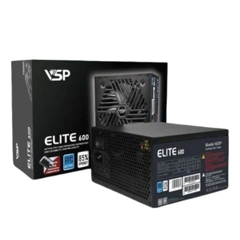 Nguồn PC VSP Vision 600W - Non Modular - New