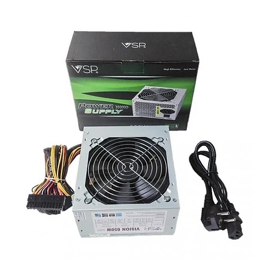 Nguồn PC VSP Vision 650W - Non Modular - New