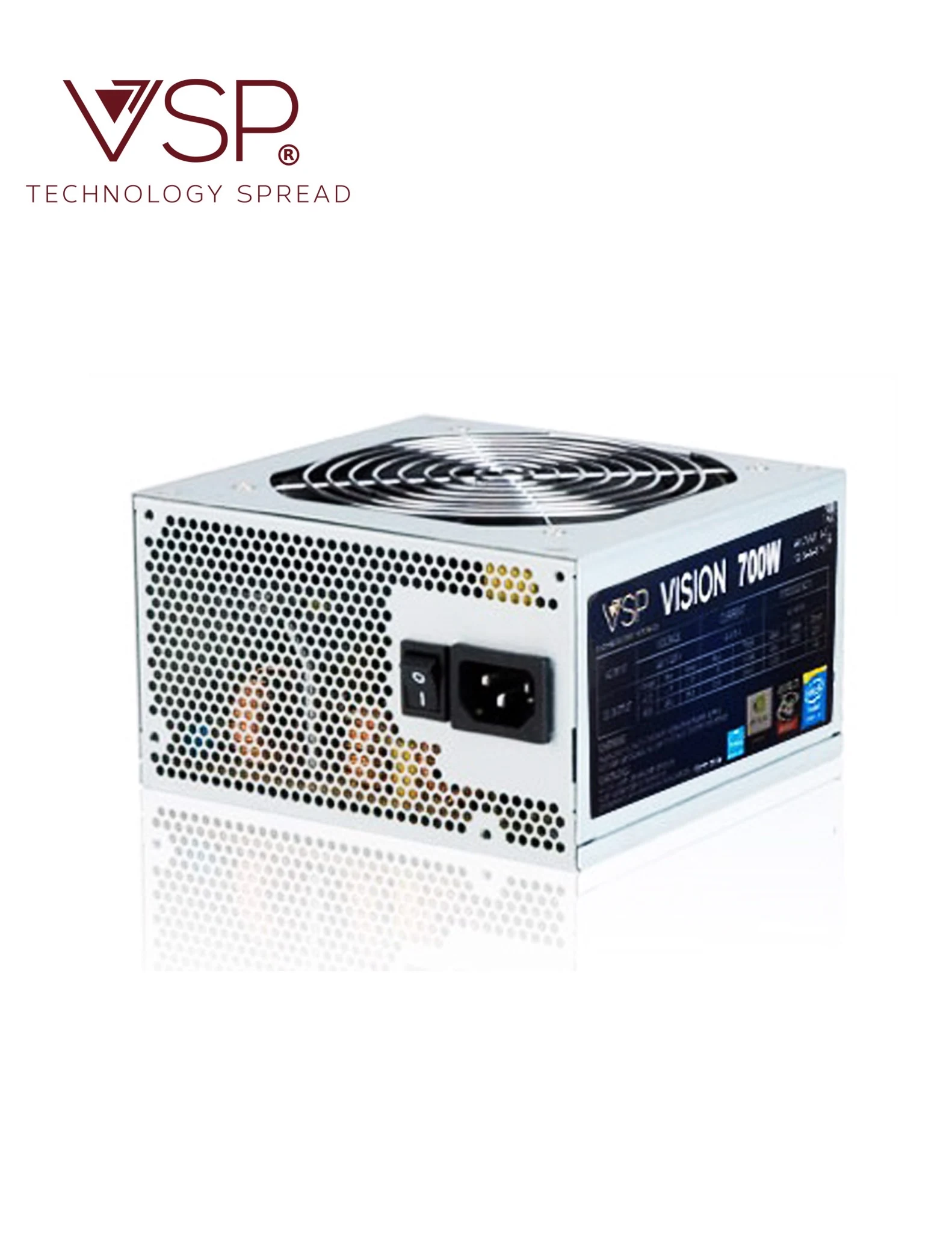 Nguồn PC VSP Vision 700W - Non Modular - New