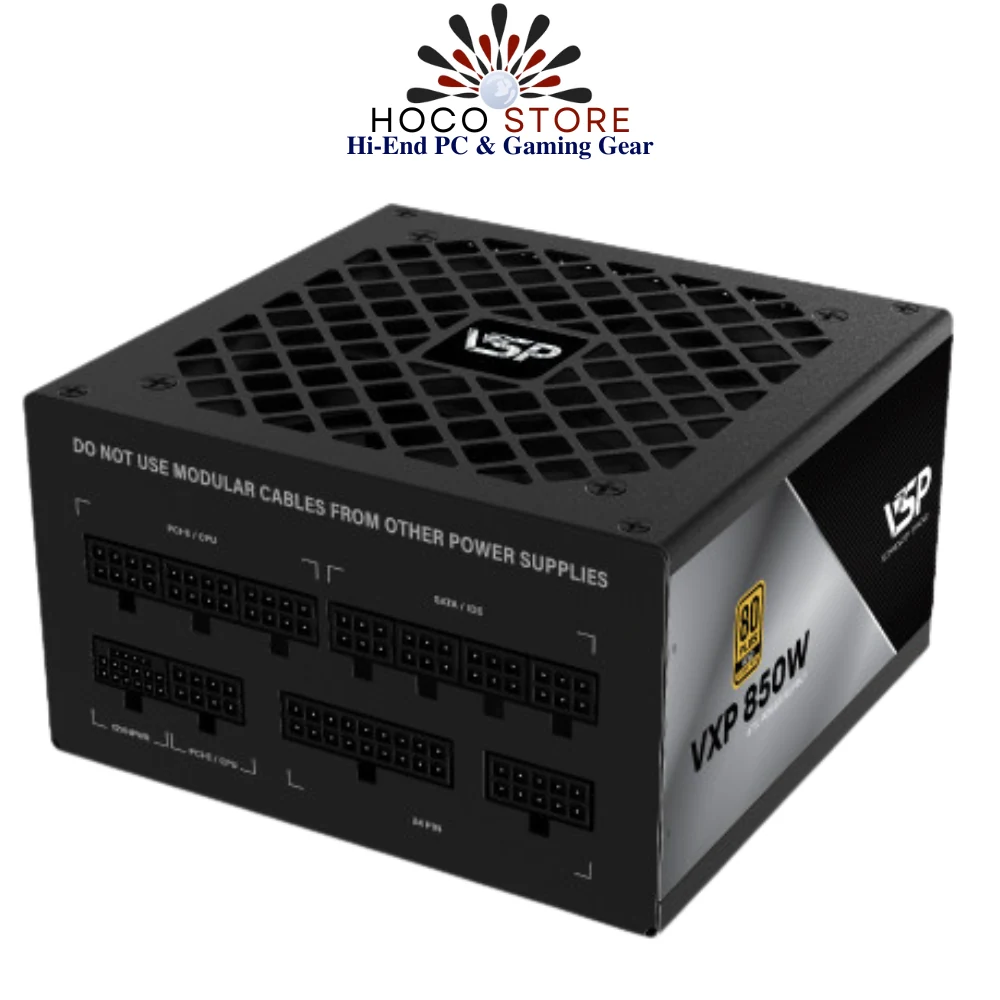 Nguồn PC VSP VXP850SGVN ATX 3.1 850W - 80 Plus Gold - Full Modular - New