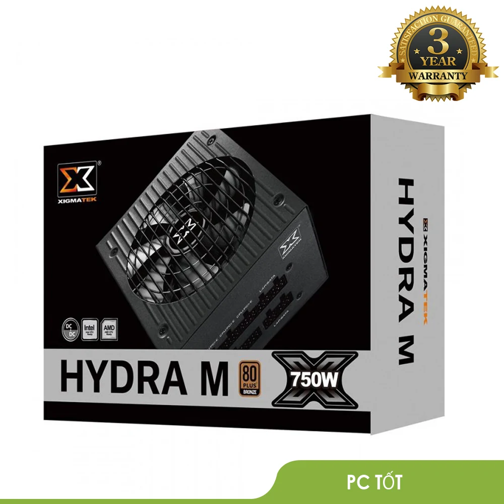 Nguồn PC Xigmatek Centauro 700W - 80 Plus Bronze - Non Modular - New