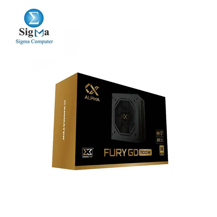 Nguồn PC Xigmatek Fury GD 650W - 80 Plus Gold - Full Modular - New