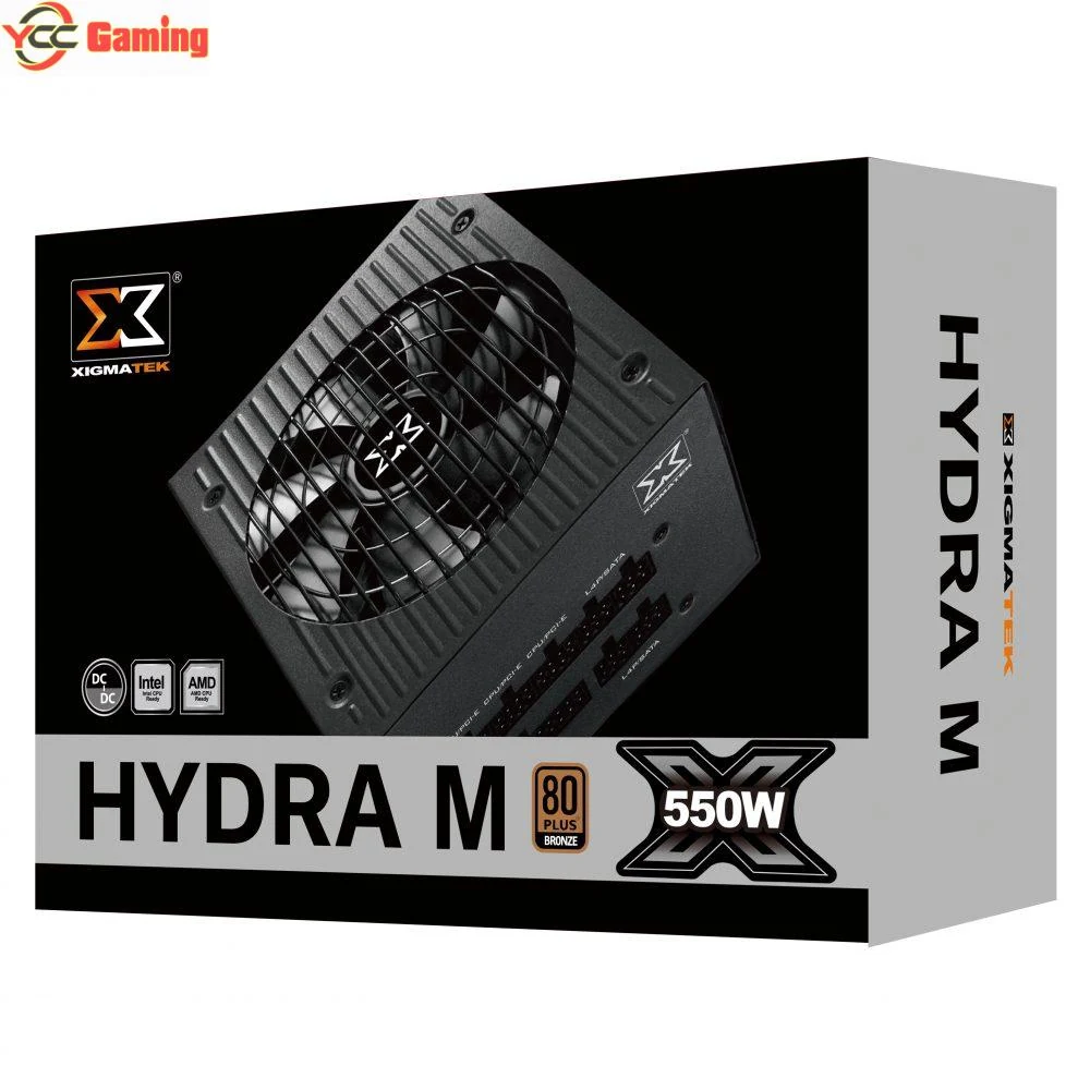 Nguồn PC Xigmatek Hydra M 850W - 80 Plus Bronze - Semi Modular - New