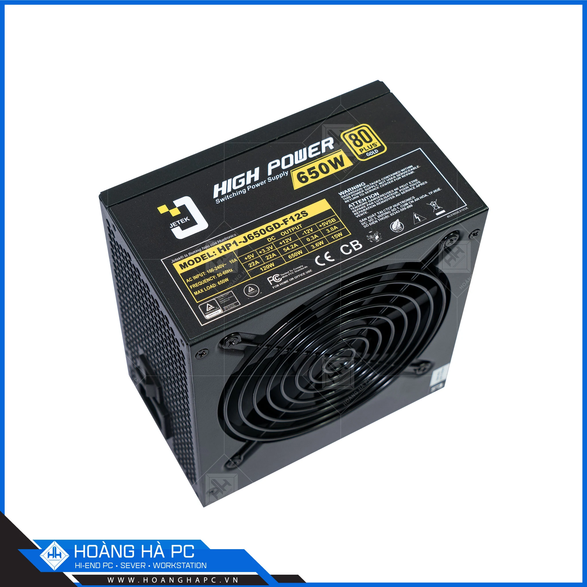 Nguồn PC Xigmatek Shogun G 650W - 80 Plus Gold - Full Modular - New