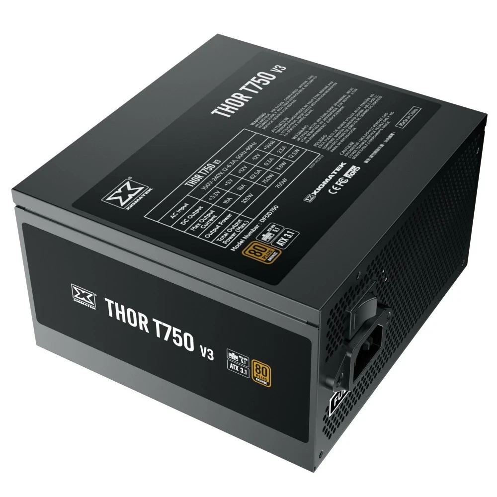 Nguồn PC Xigmatek Tauro 750W - 80 Plus Bronze - Non Modular - New