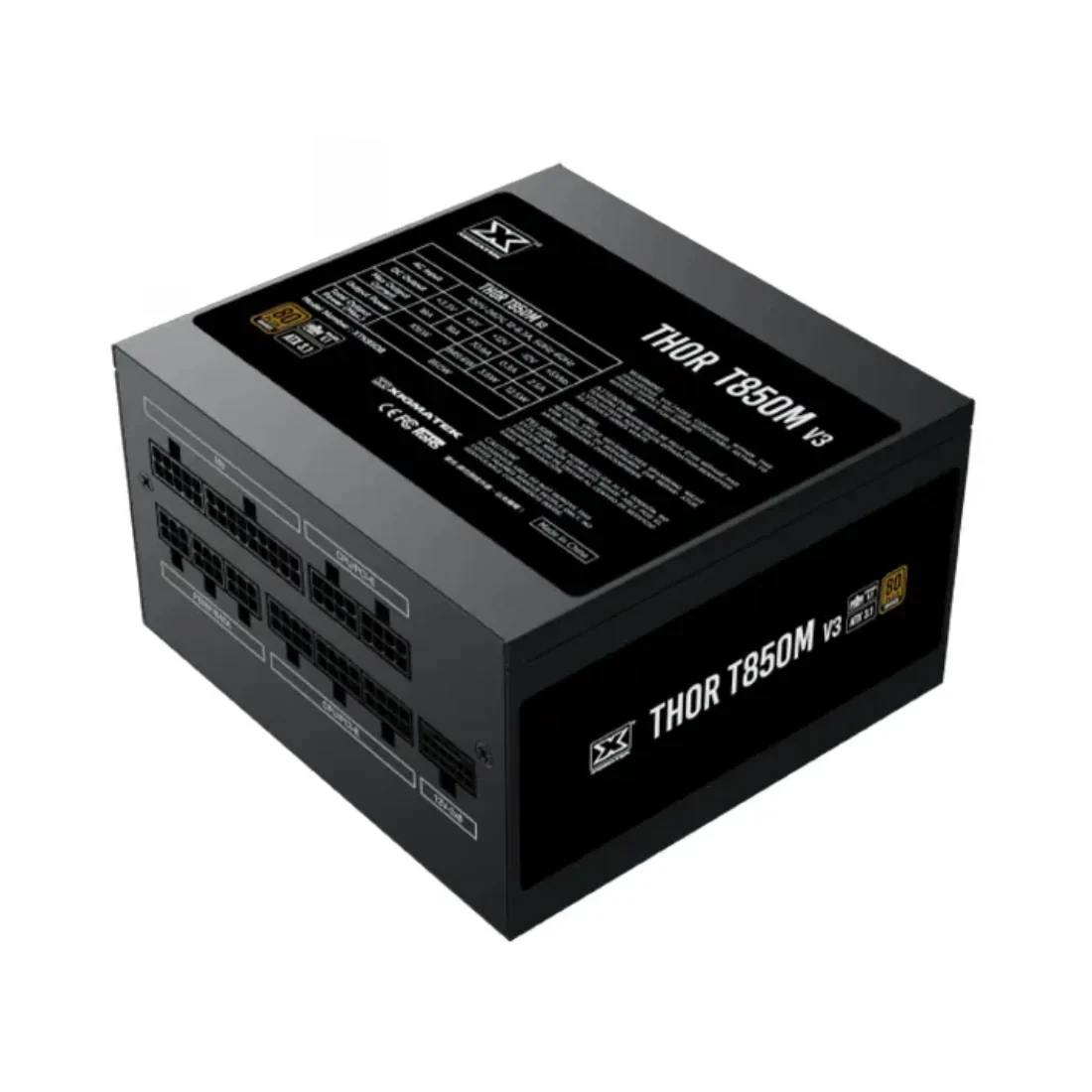 Nguồn PC Xigmatek Thor T850M - 80 Plus Gold - Full Modular - New