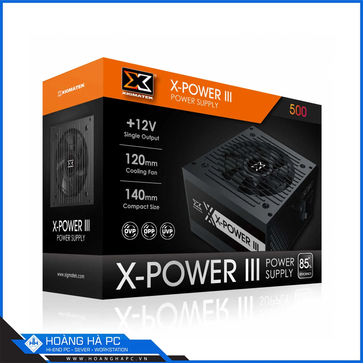 Nguồn PC Xigmatek X-Calibre 500W EN42944 - 80 Plus White - Non Modular - New