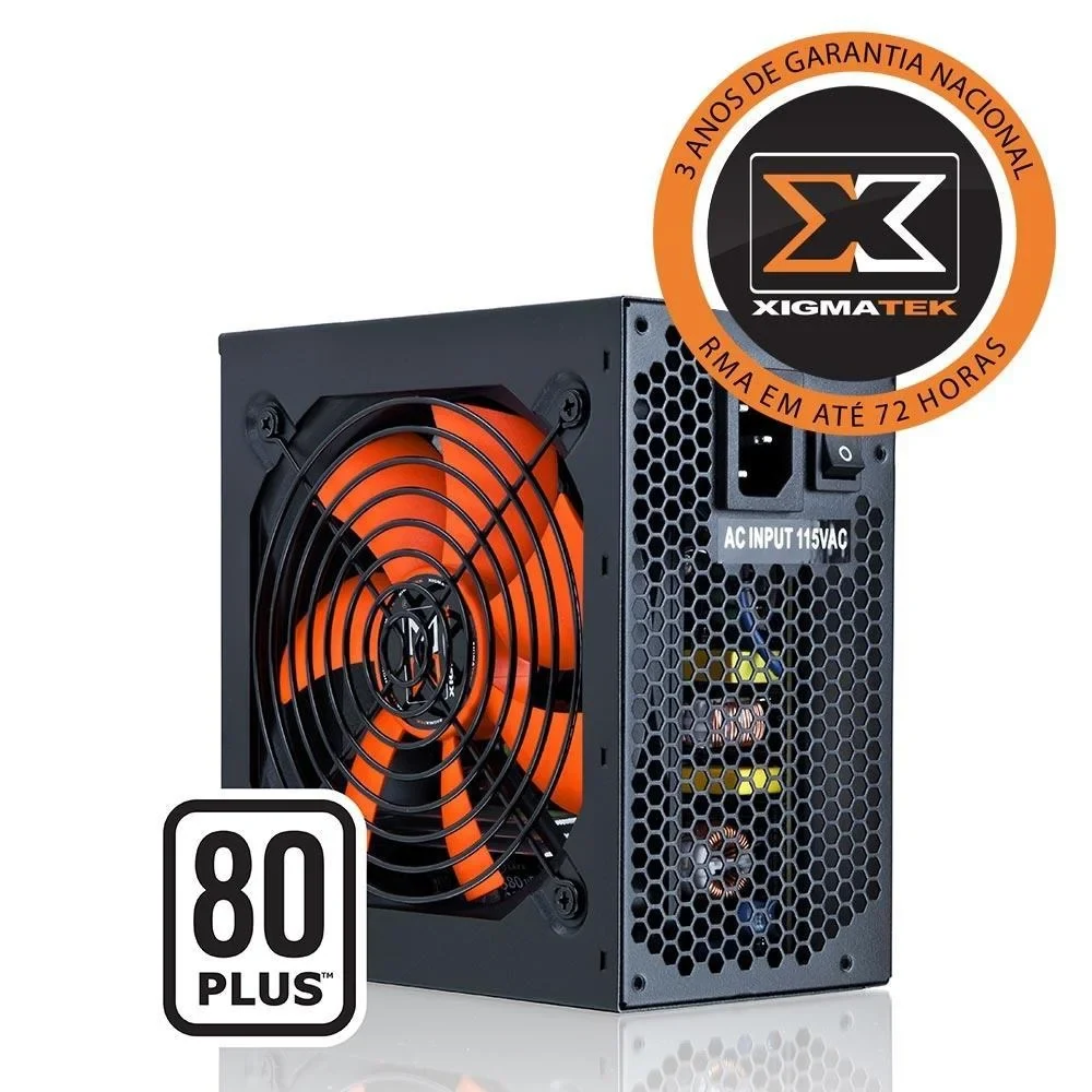 Nguồn PC Xigmatek X-Calibre 500W EN42944 - 80 Plus White - Non Modular - New