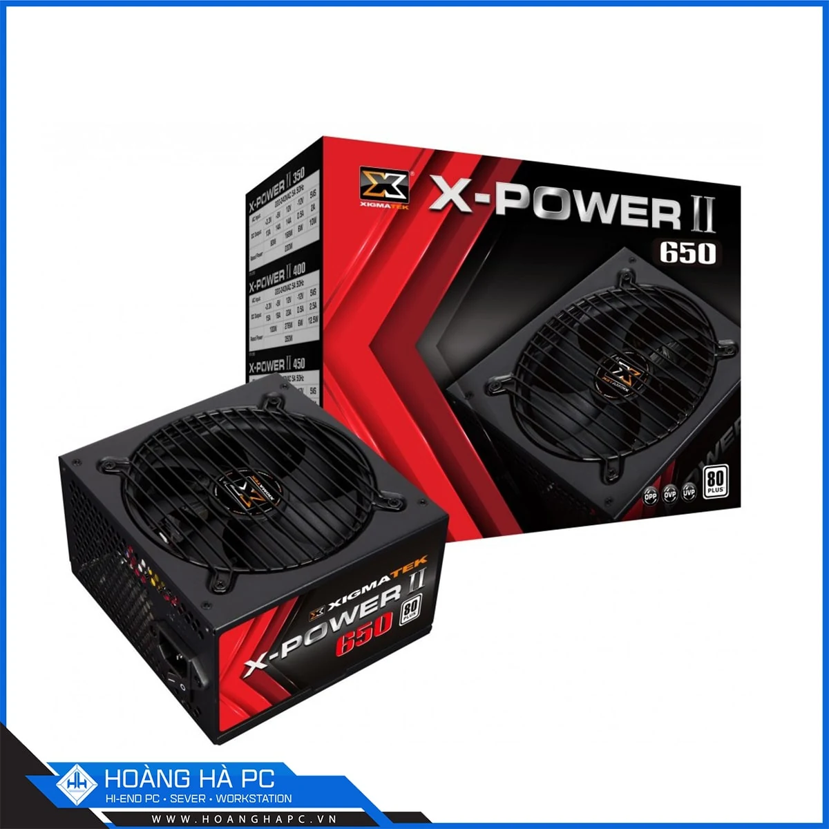 Nguồn PC Xigmatek X-Calibre 600W EN42945 - 80 Plus White - Non Modular - New