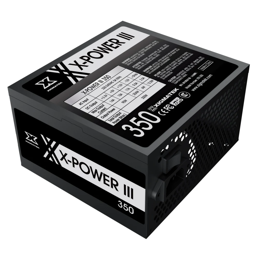 Nguồn PC Xigmatek X-Calibre XCP-A300 300W - Non Modular - New