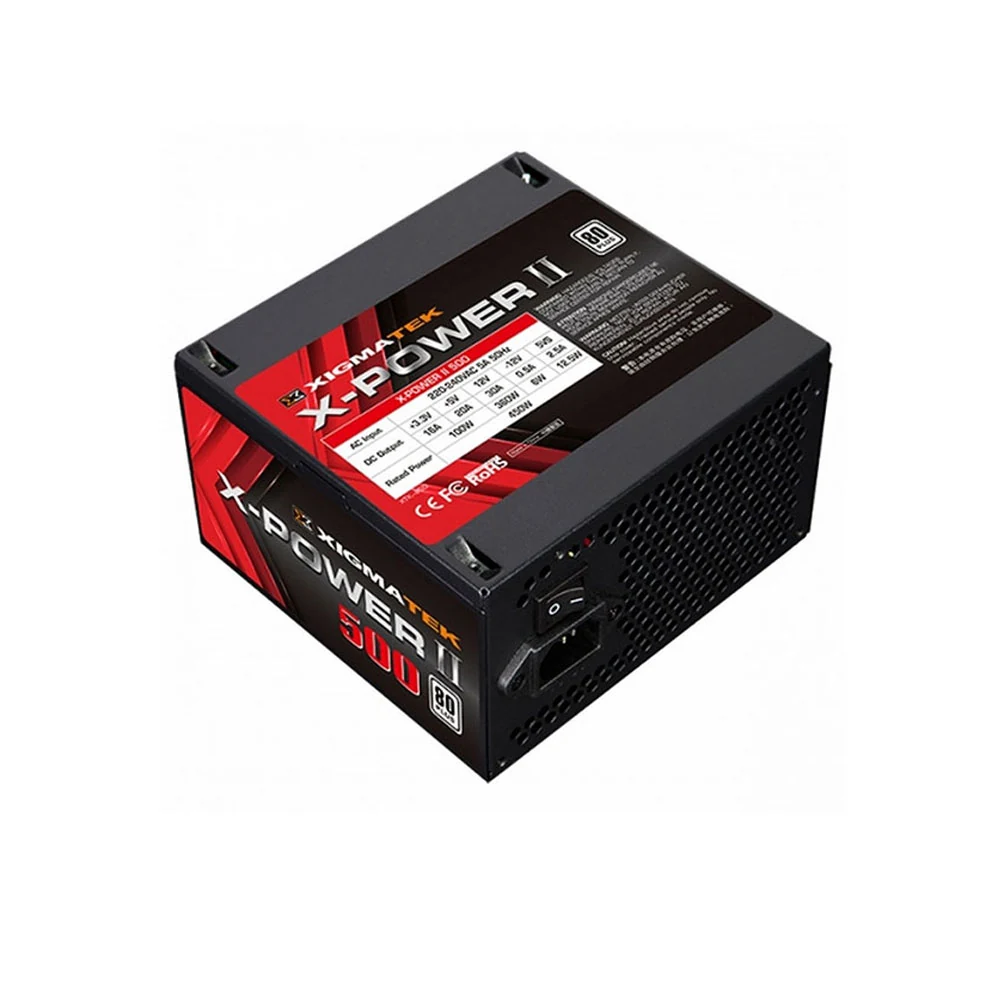 Nguồn PC Xigmatek X-Power II 500W - 80 Plus White - Non Modular - New
