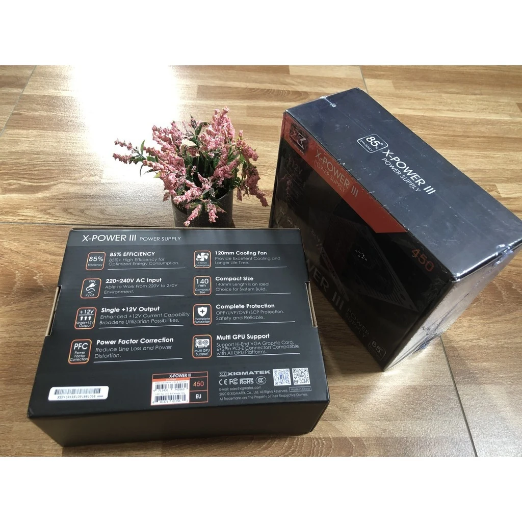Nguồn PC Xigmatek X-Power II X450 400W - Non Modular - New