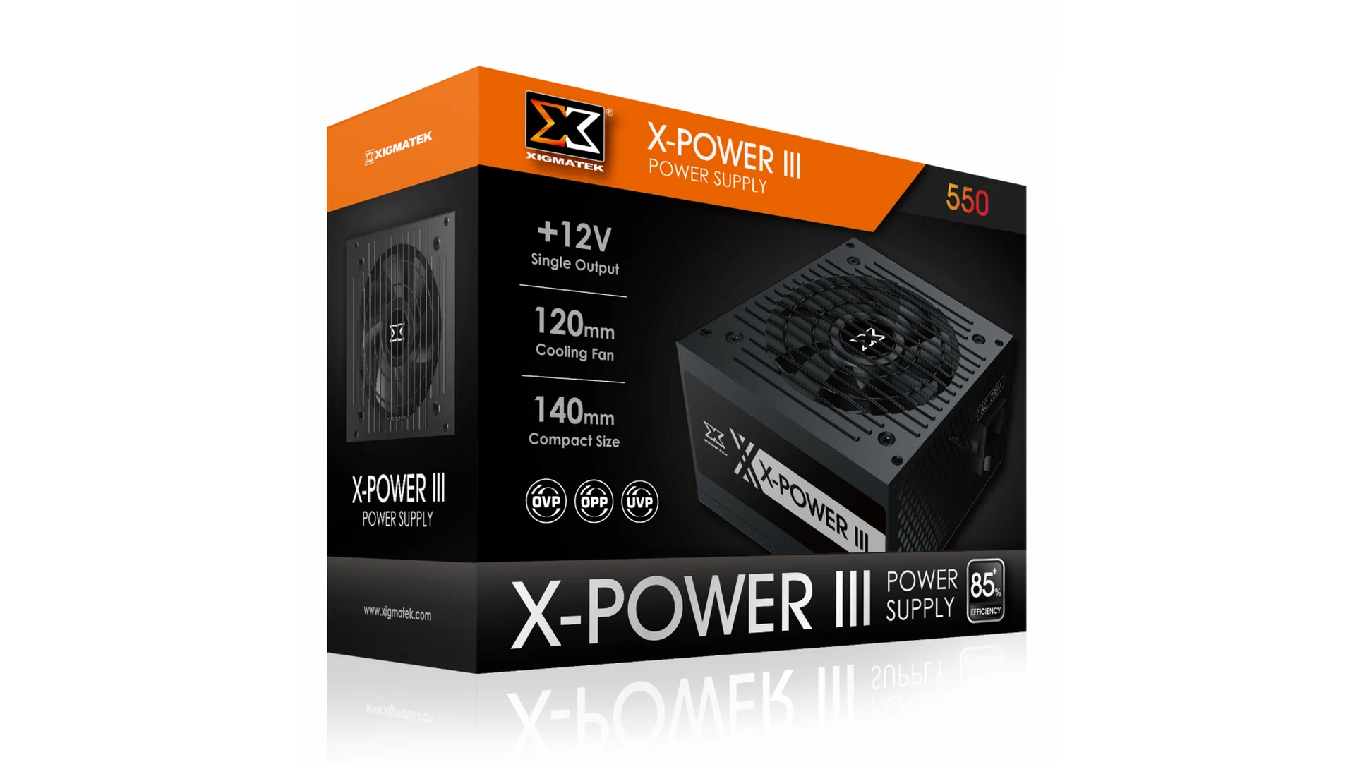 Nguồn PC Xigmatek X-Power III 550W - 80 Plus White - Non Modular - New