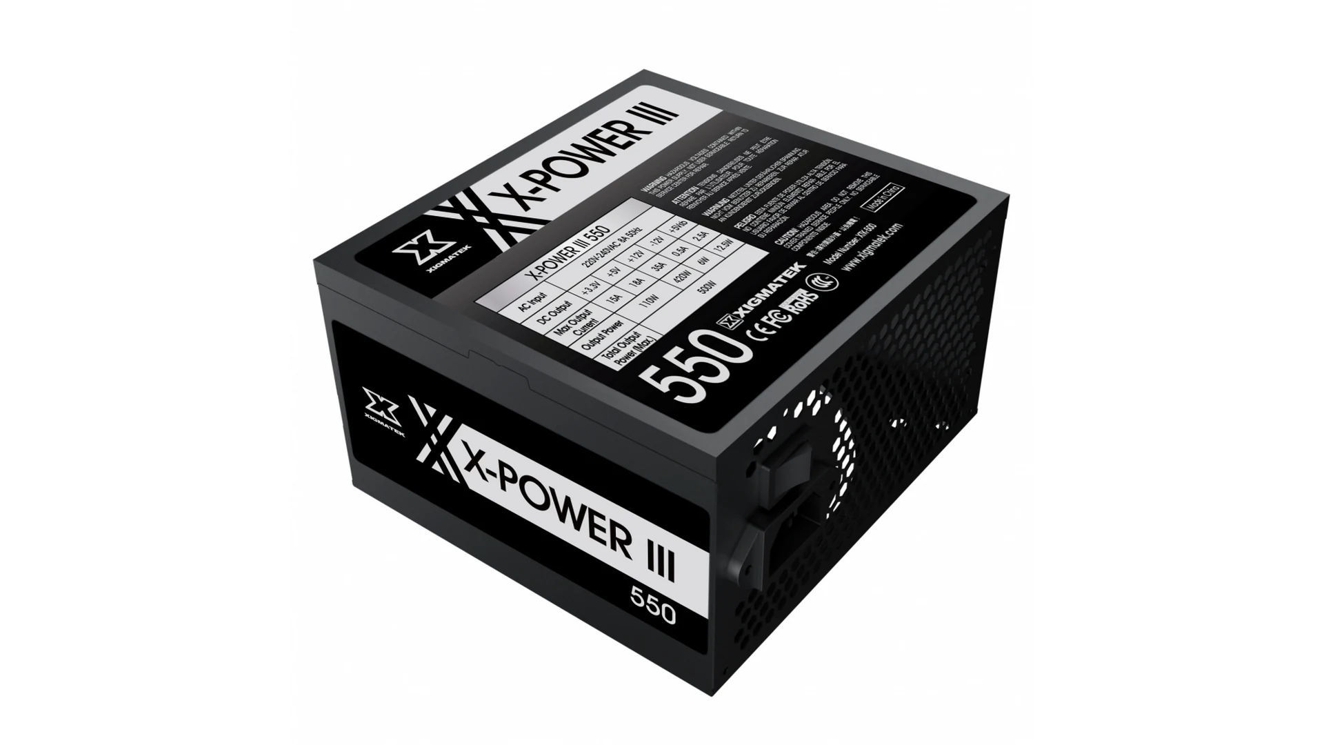 Nguồn PC Xigmatek X-Power III 700W - 80 Plus White - Non Modular - New