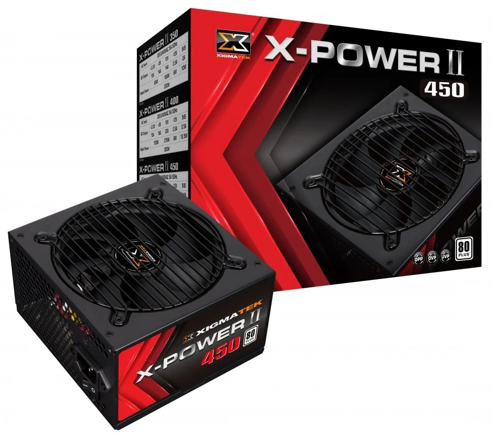 Nguồn PC Xigmatek X-Power Pro 450W - 80 Plus Bronze - Non Modular - New