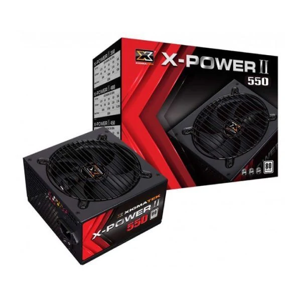 Nguồn PC Xigmatek X-Power V2 550W - 80 Plus White - Non Modular - New