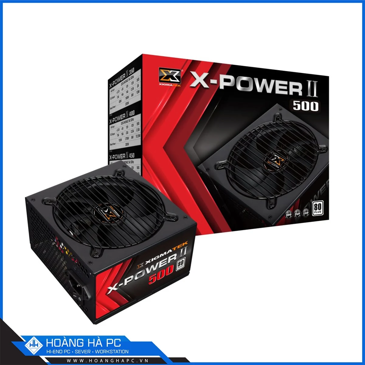 Nguồn PC Xigmatek X-Power V3 450W - 80 Plus White - Non Modular - New