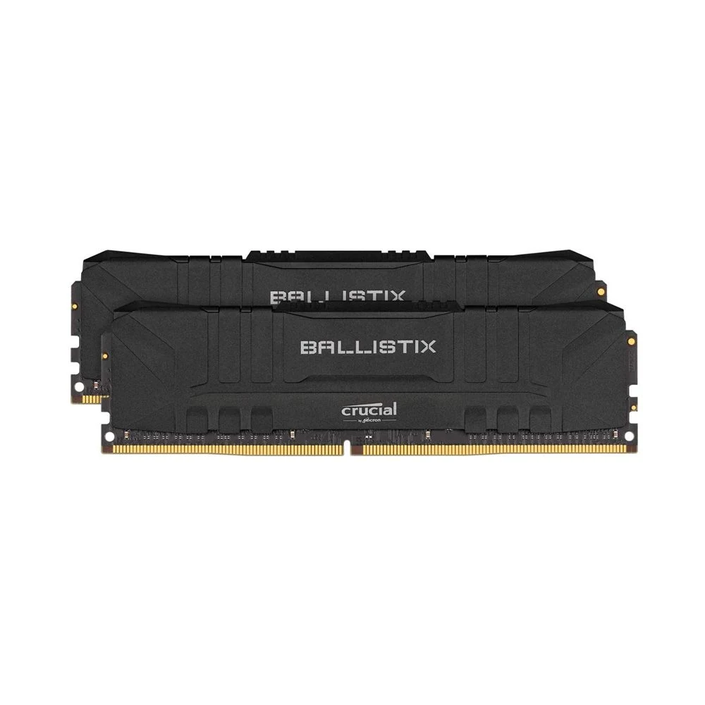 RAM Crucial Ballistix DDR4 16GB Kit 2x8GB 2666MHz Black - BL2K8G26C16U4B